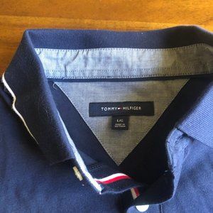 Blue Tommy Hilfiger Polo